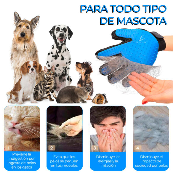 GUANTE QUITA PELO MASCOTA